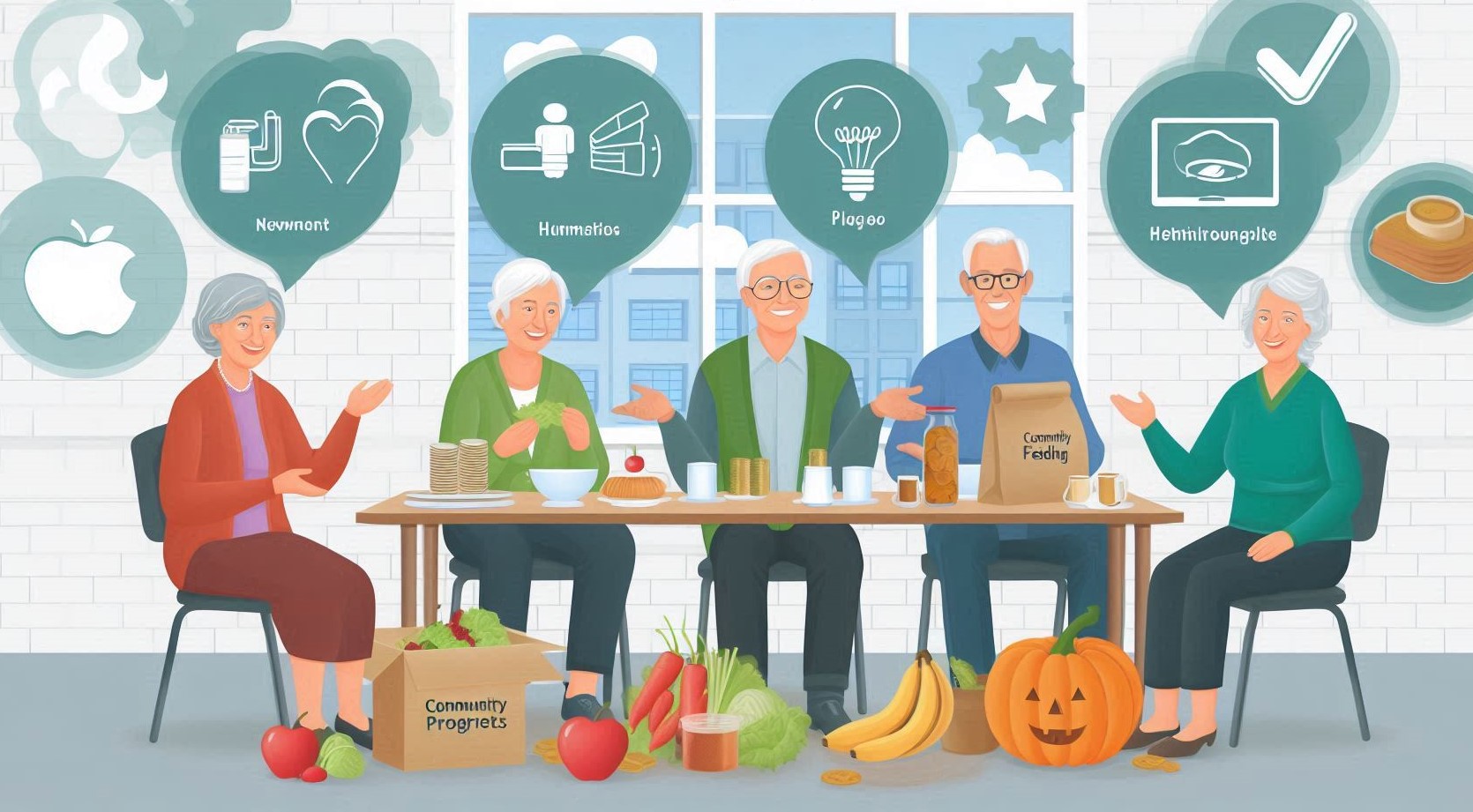 Community Feeding Programs for seniors: What Works, What Fails