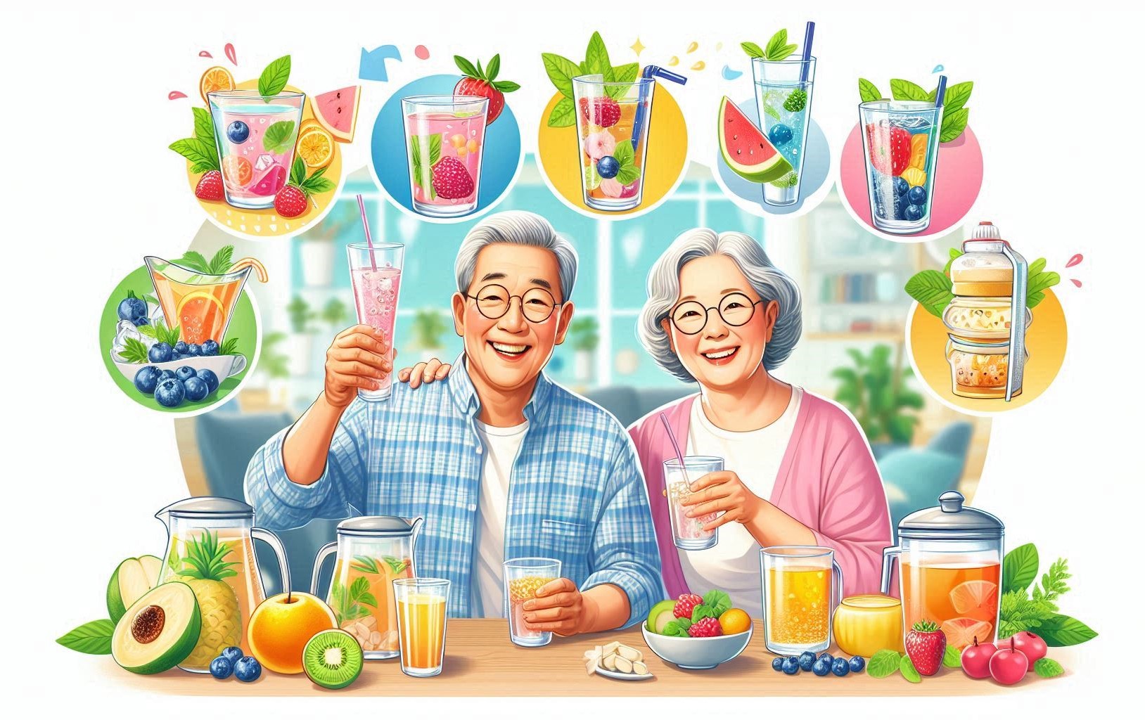 Hydration in the Elderly: More Than Just Water—What to Drink and Why