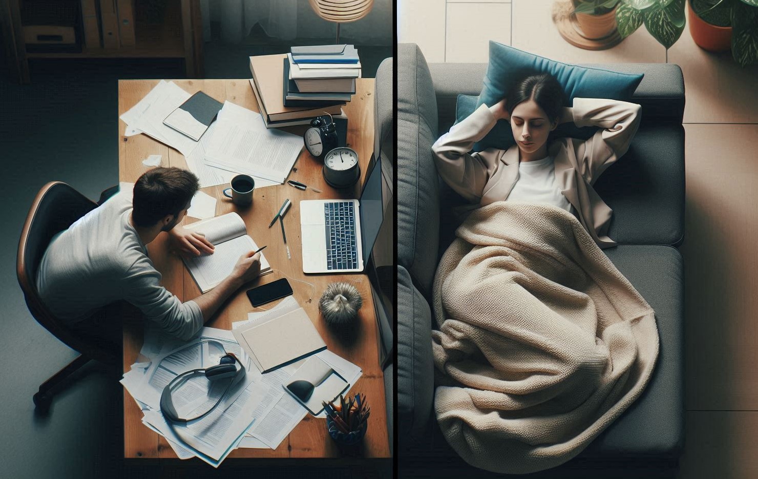 Napping for Productivity vs. Napping for Health