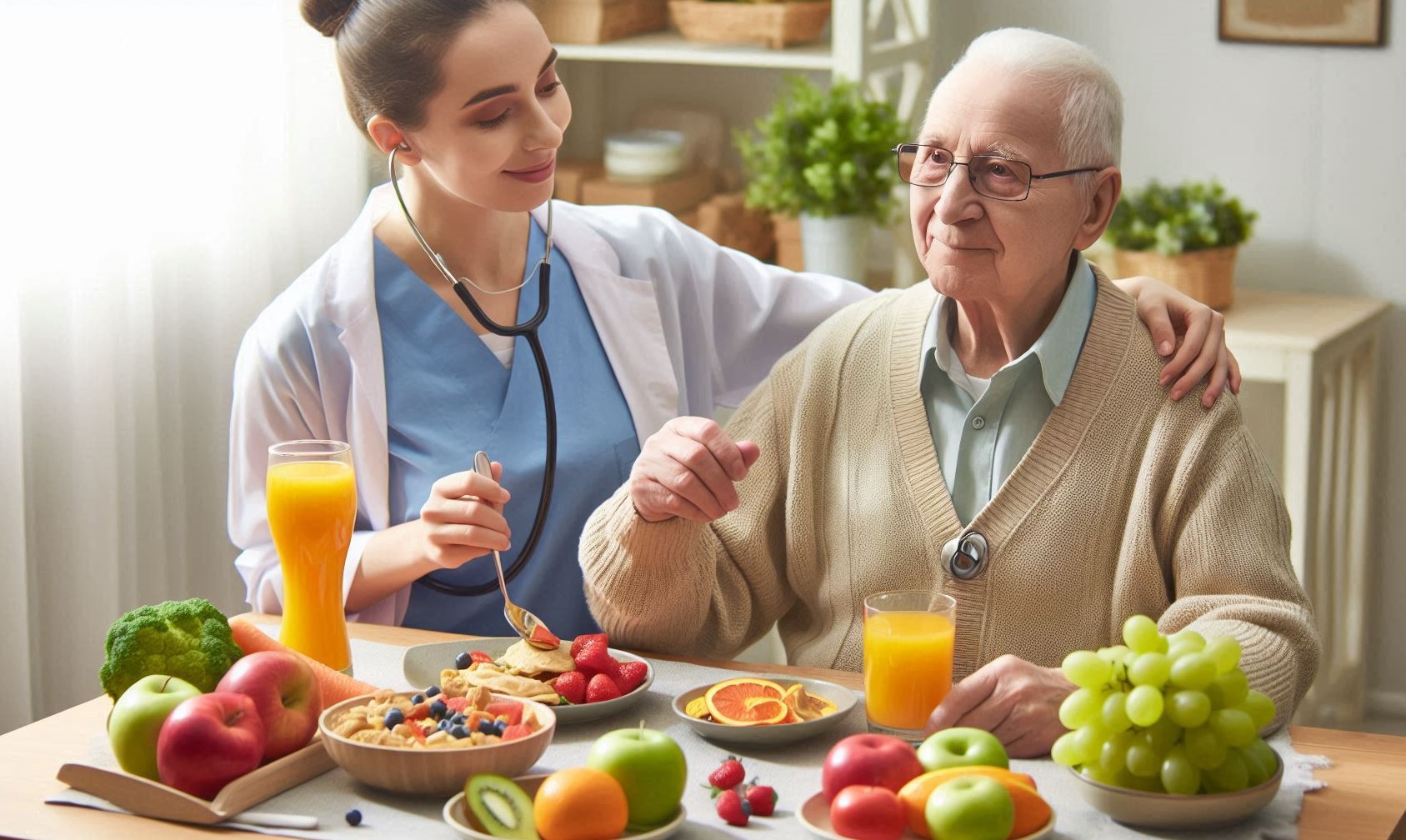 The Role of Caregivers in Nutritional Advocacy for the Elderly