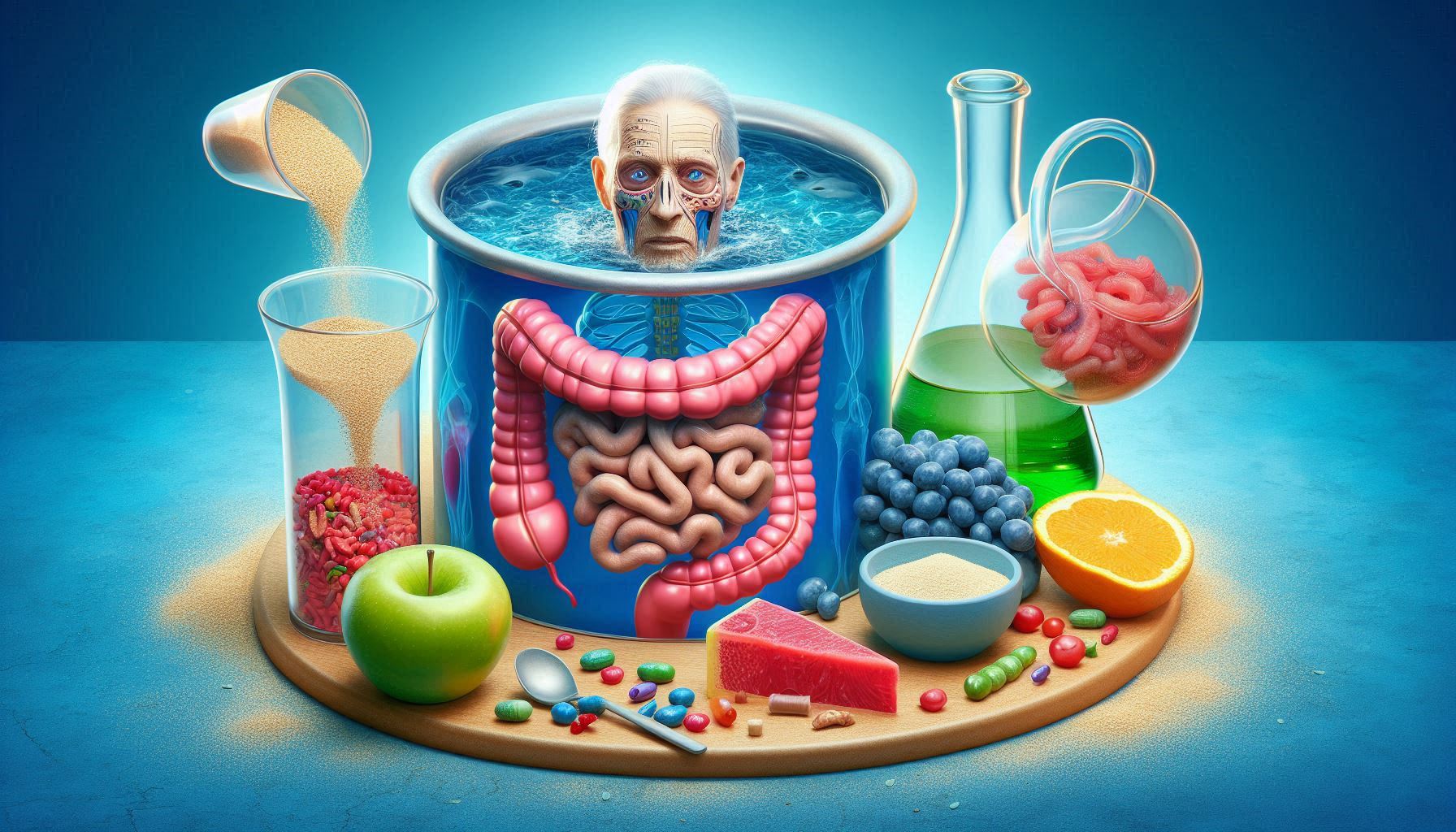 How Aging Alters Absorption: A Deep Dive into Gastrointestinal Nutrient Decline